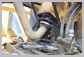 Cat<br>735 Tuyaux muffler (<br>chauffe boite )<br>
