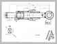Caterpillar 330D - Cylindre de Bucket Cylindre<br>Hydraulique<br>Aftermarket<br>