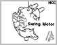 Komatsu<br>PC250LC-6L Moteur de swing<br>