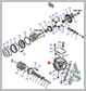 Komatsu<br>WA250-3L Differential (front)<br>