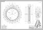 Case CX300D - Sprocket Sprocket<br>Aftermarket<br>
