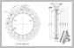Caterpillar 325D - Sprocket Sprocket<br>Aftermarket<br>