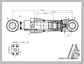 Hitachi ZX160LC-3 - Cylindre de Stick Traction<br>Aftermarket<br>